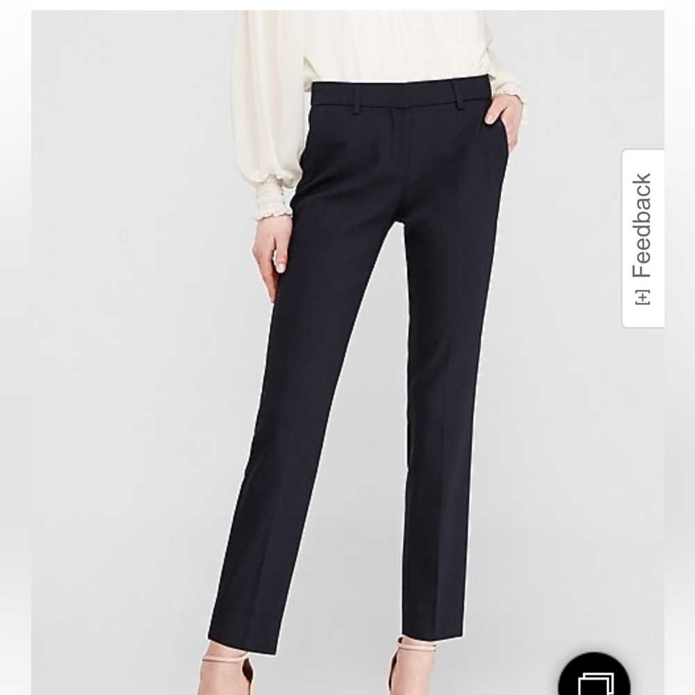 Express Black Columnist Ankle Pant